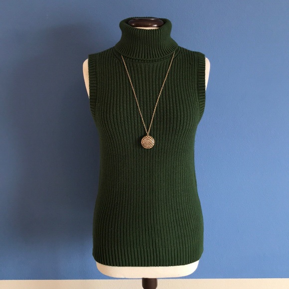 MICHAEL Michael Kors, NWOT Tops - 💚💚💚NWOT, MIchael Kors Green Sleeveless Sweater